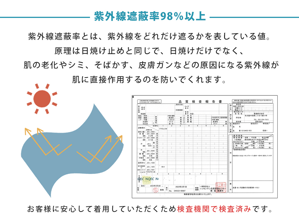 紫外線対策